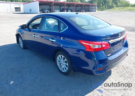 2018 Nissan Sentra Sv from USA, damaged, VIN 3N1AB7AP2JY220592